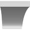 Ekena Millwork 3 1/2-in. W x 34-in. D x 40-in. H Imperial Architectural Grade PVC Knee Brace BRCP035X34X40IMP - alternate 5